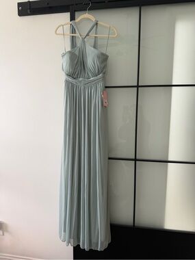 Birdy Grey Kiko Sage Chiffon Maxi Dress